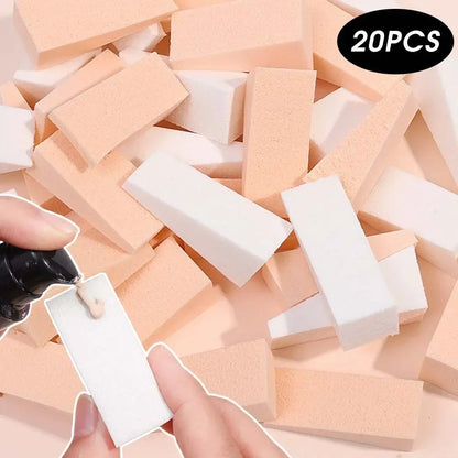 Triangle Makeup Sponges 100pcs Set - Wet/Dry Foundation Concealer