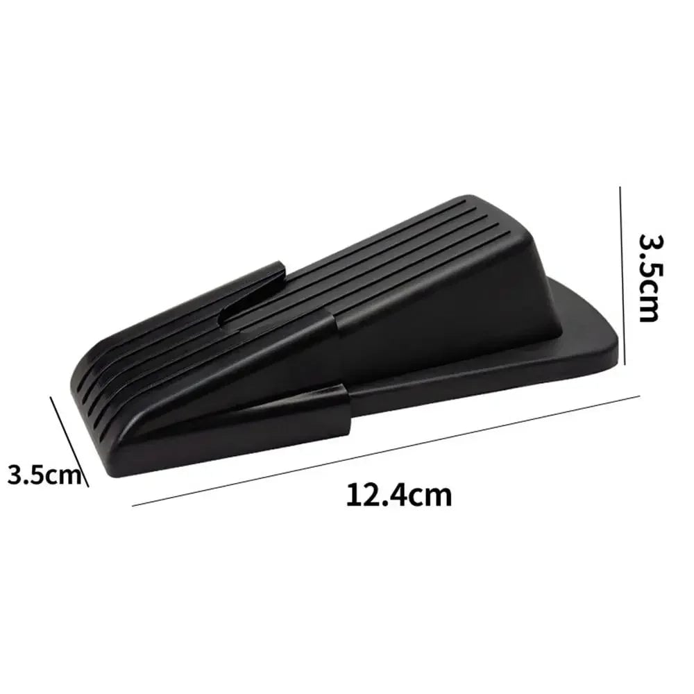 Safety Silicone Door Stopper - Anti-Collision Block Wedge