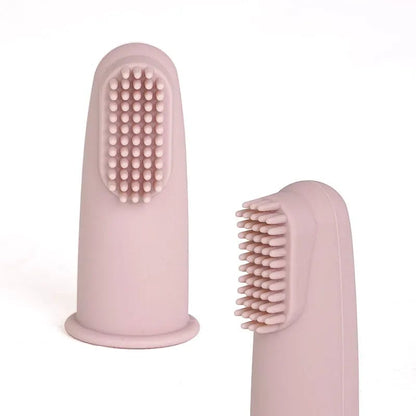 Silicone Baby Finger Toothbrush - Newborn Oral Care Cleaning Brush