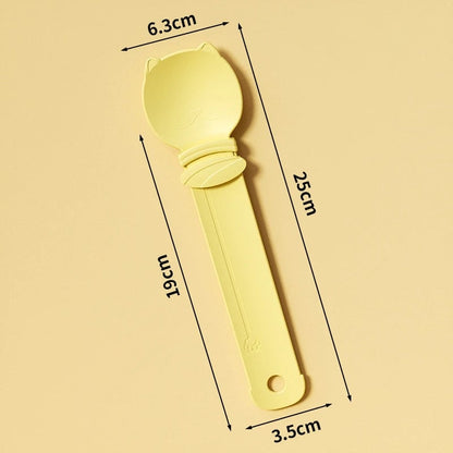 2PC Cat Strip Squeeze Spoon Feeder for Wet Treats & Liquid Snacks