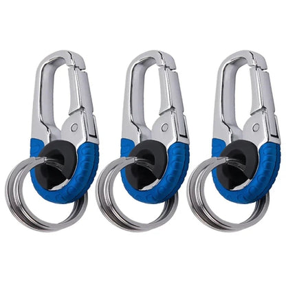 Stainless Steel Carabiner Keychain Hook - Outdoor Climbing Key Ring