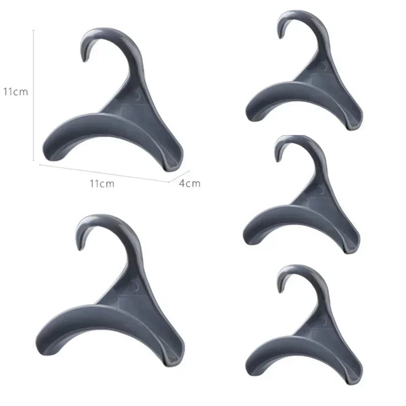 5-Pack Handbag Hooks - Multi-Purpose Wardrobe Storage Organizer