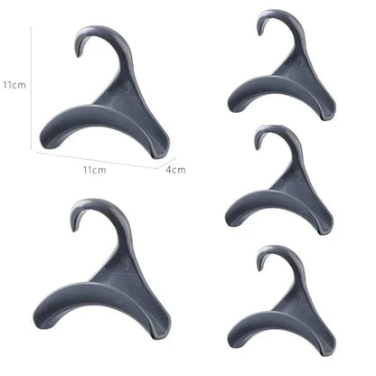 5-Pack Handbag Hooks - Multi-Purpose Wardrobe Storage Organizer
