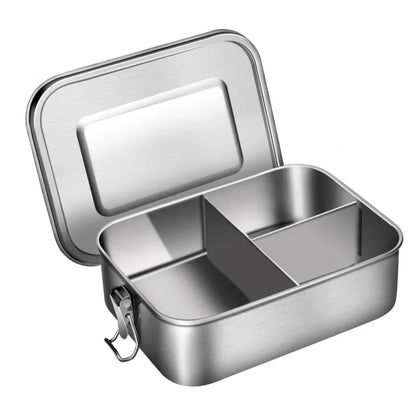304 Stainless Steel Bento Lunch Box - Airtight BPA-Free Adult