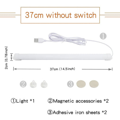 USB Magnetic LED Desk Lamp Eye Protection Study Reading Light