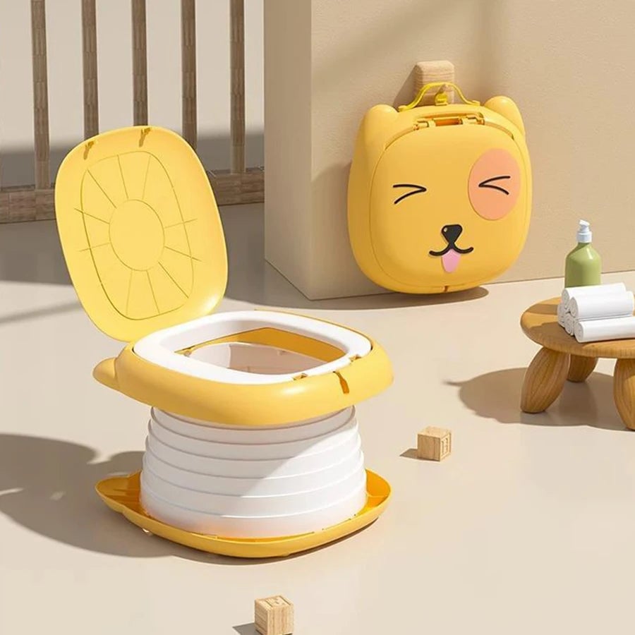 Foldable Portable Potty Training Toilet for Travel Car Camping Kids