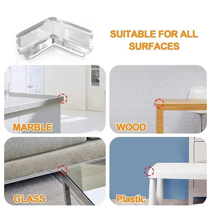40pc Silicone Baby Corner Guards Anti-Collision Edge Protectors