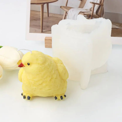 Chick Animal Silicone Mold - DIY Soap Resin Candle Craft Molds