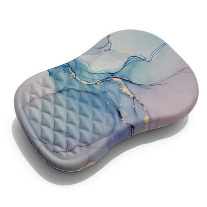 Ergonomic Memory Foam Wrist Rest Mouse Pad - Non-Slip Computer Support