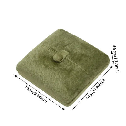 Luxury Corduroy Wedding Ring Box - Jewelry Storage for Rings Earrings