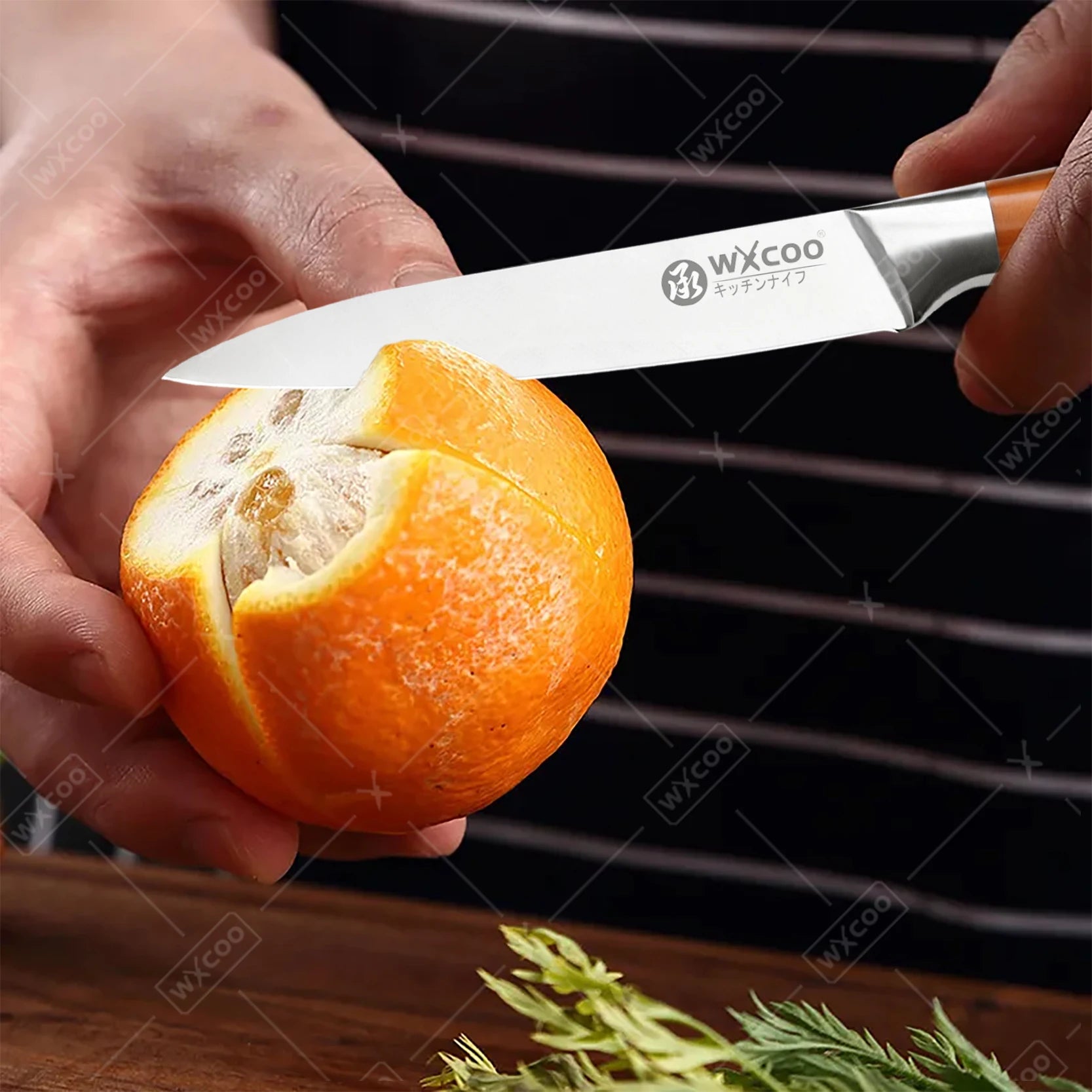 Stainless Steel Kitchen Utility Knife - Durable Fruit Cutting Tool