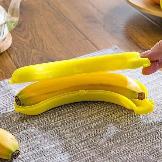 Banana Storage Box Outdoor Travel Case Protector Container Holder