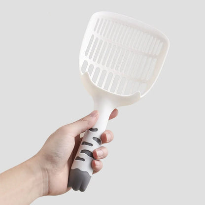 Fine Mesh Cat Litter Scoop Anti-Clog Pet Waste Scooper Shovel