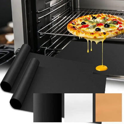 Heat Resistant Non-Stick Oven Liner BBQ Grill Mat Reusable Pad