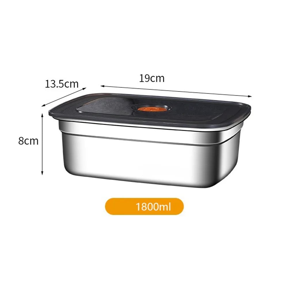 Stainless Steel Bento Box - Leak-proof Camping Lunch Container