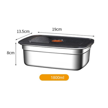 Stainless Steel Bento Box - Leak-proof Camping Lunch Container