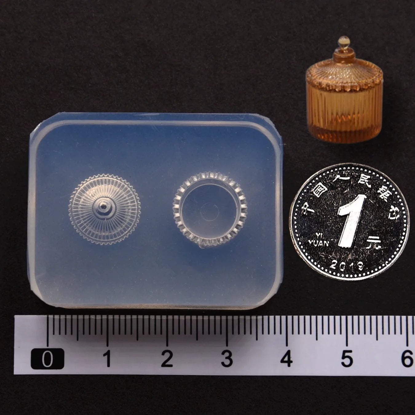 Mini Food Jar Silicone Mold - Dollhouse Kitchen DIY UV Resin Casting