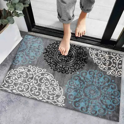 Super Absorbent Anti-Slip Door Mat - Modern Bathroom Floor Carpet
