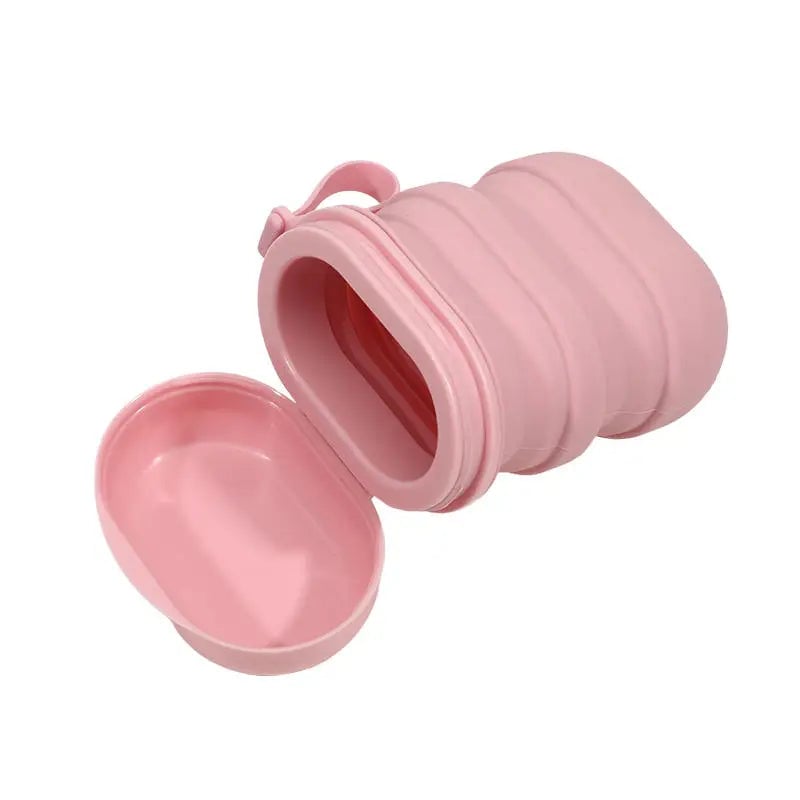 Portable Silicone Soap Tray with Lid - Leakproof Drain Box