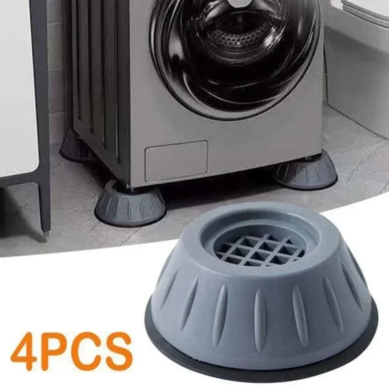 4Pcs Universal Anti-Vibration Rubber Pads Non-Slip Appliance Feet