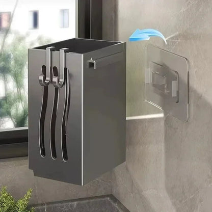 Multifunctional Cutlery Drainer Basket - Spoon Fork Chopsticks Storage