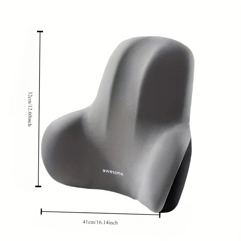 Memory Foam Office Chair Cushion Lumbar Support Back Pain Relief