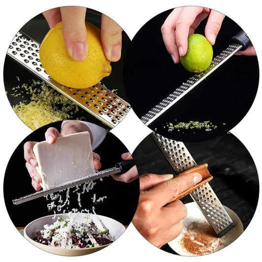 Stainless Steel Multi-Function Grater Peeler - Sharp Blade Kitchen