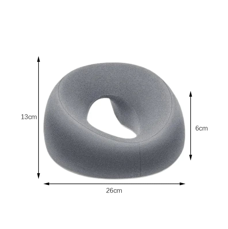 Memory Foam Prone Face Down Pillow - Ergonomic Headrest for Massage