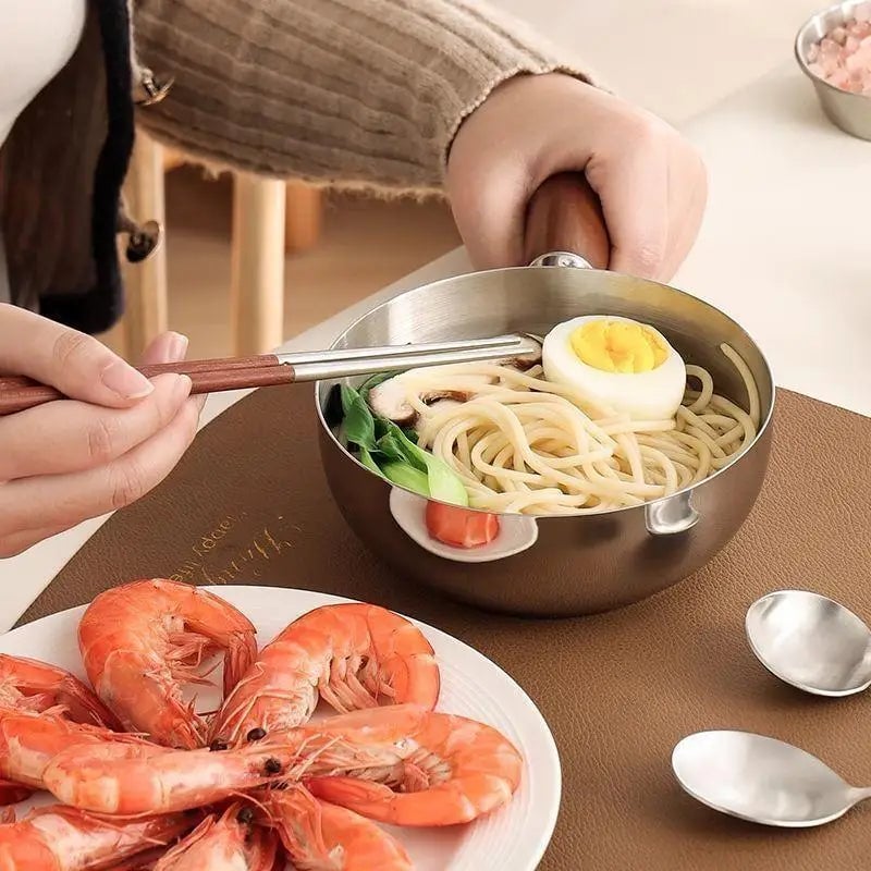Mini Korean Cooking Pot Single Serving Bowl Breakfast Salad Mixing