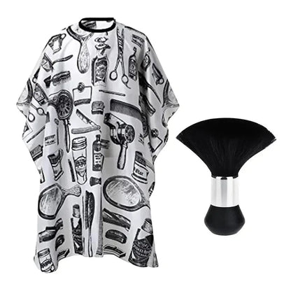 Professional Hair Cutting Cape - Waterproof Salon Apron for Styling