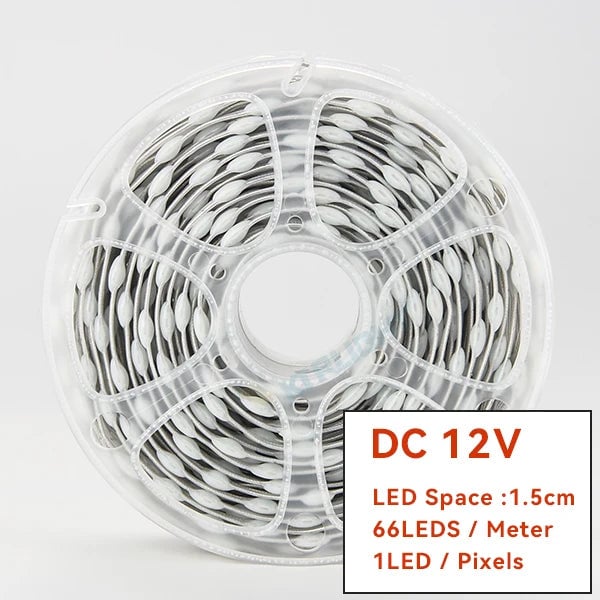 WS2811 RGBIC LED Strip 12V/5V Addressable Christmas Fairy Lights