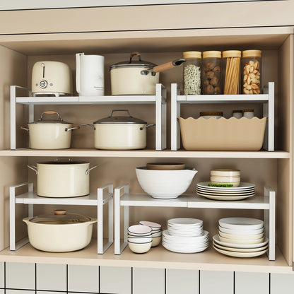 Extendable Under Sink Storage Rack - Multi-Layer Cabinet Organizer