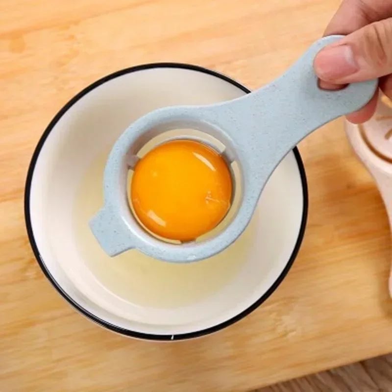 Wheat Straw Egg White Separator - Kitchen Baking Filter Tool