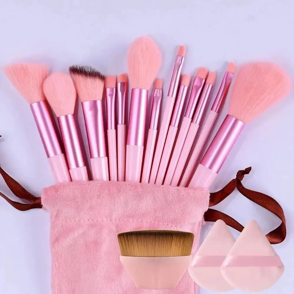 Professional Makeup Brush Set - Soft Kabuki Foundation Eyeshadow