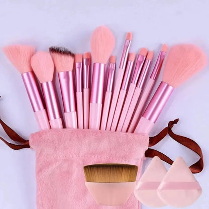 Professional Makeup Brush Set - Soft Kabuki Foundation Eyeshadow