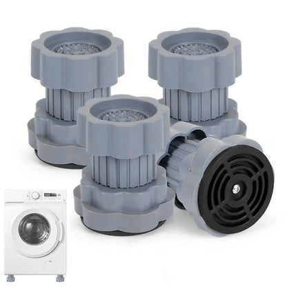 Washing Machine Anti-Vibration Pads Shock Absorbing Foot Dampers Set