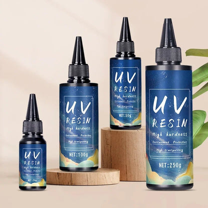 UV Resin Glue High Transparency Fast Drying DIY Jewelry Epoxy