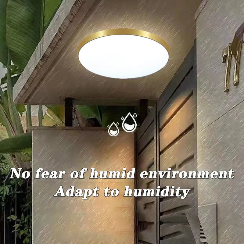 18W 30W 40W Waterproof LED Ceiling Light Round Bathroom Kitchen