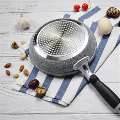 Non-Stick Stone Coating Frying Pan Set 20-28cm Induction Gas Compatible