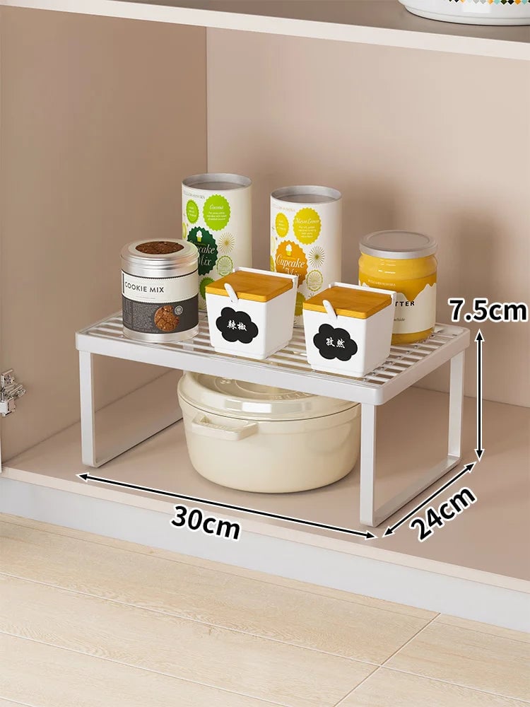 Multi-Layer Kitchen Countertop Organizer Spice Rack Storage Shelf