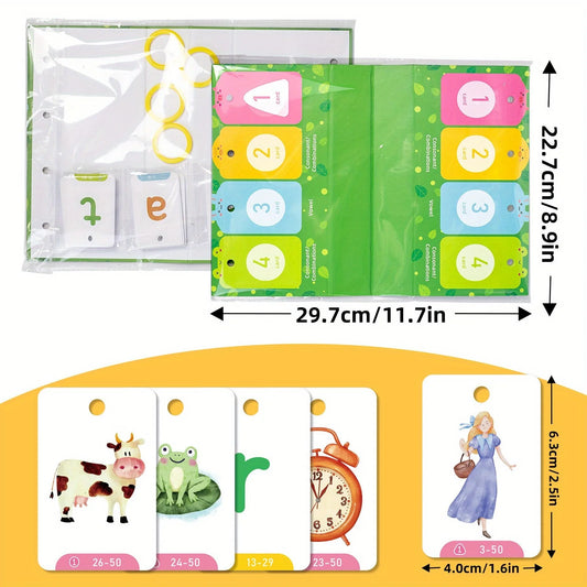 CVC Words Phonics Flashcards Flip Chart - Speech Therapy Learning Tool