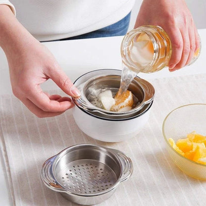 Stainless Steel Universal Can Strainer - Tuna Oil Drainer Colander