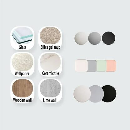 Silicone Door Stopper Bumpers - Self Adhesive Anti-Shock Wall Pads