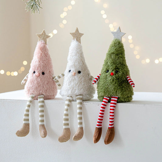 Cute Plush Christmas Tree Doll - Soft Holiday Home Party Decoration