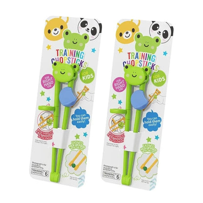 Training Chopsticks for Kids - Cartoon Animal Design Learning Aid