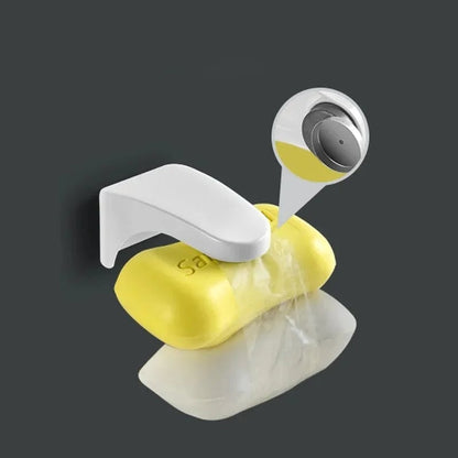 Magnetic Drain Soap Holder - Punch-Free Wall Mount Bathroom Box