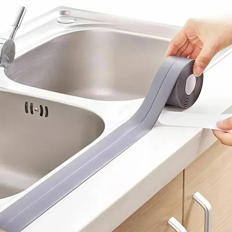 3.2m PVC Waterproof Sealing Tape - Bathroom Sink Shower Bath Toilet