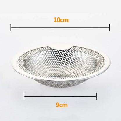 Stainless Steel Sink Drain Filter Anti-Clog Kitchen Bathroom