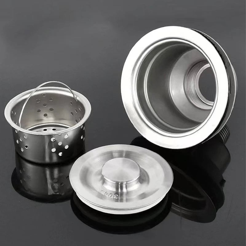 Stainless Steel Kitchen Sink Drain Strainer Basket Filter