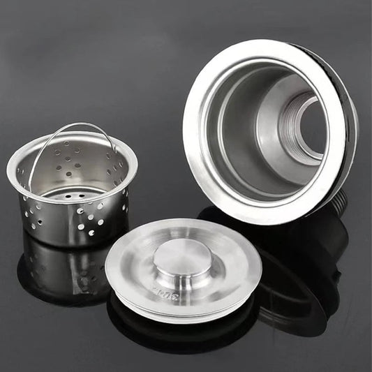 Stainless Steel Kitchen Sink Drain Strainer Basket Filter